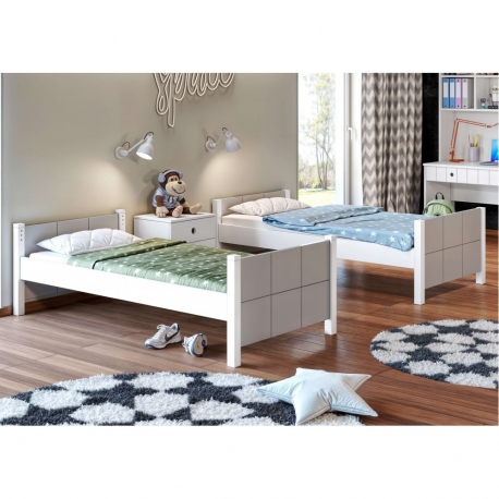 Κουκέτα διαιρούμενη CasaKids Cosy 90x190/200 cm με αποσπώμενη σκάλα
