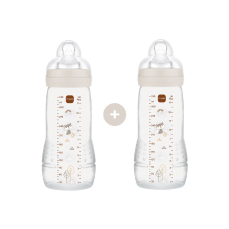Μπιμπερό MAM Easy Active 330 ml, σετ των 2