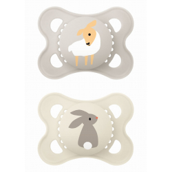 Πιπίλες MAM Original 2-6 μηνών Unisex, σετ των 2