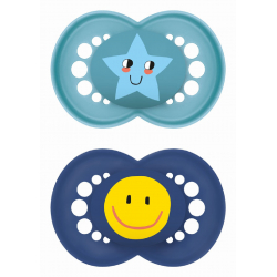 Πιπίλες MAM Original 6-16 μηνών Αγόρι, σετ των 2