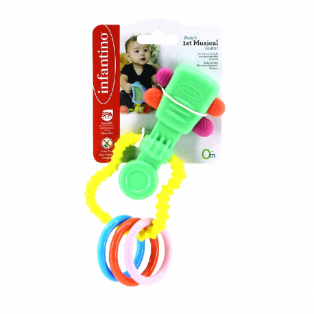 Κουδουνίστρα οδοντοφυΐας κιθάρα Infantino® Baby's 1st Musical Guitar