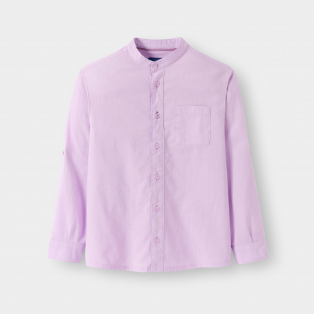 Okaidi Chemise lilas garcon