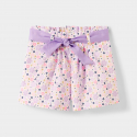 Obaibi Short imprime fleurs bebe fille