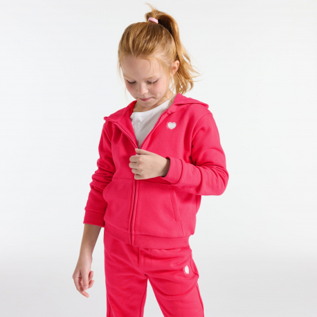 Okaidi Φούτερ  με κουκούλα γκρι για κορίτσια