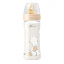 Chicco μπιμπερό Original Touch Nature Glass 240 ml 0m+ (1τμχ)