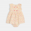 Obaibi Robe imprimee multicolore bebe fille
