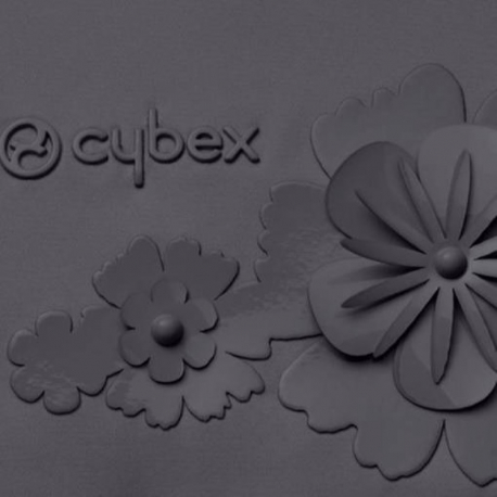 Σετ υφάσματα καροτσιού Cybex Platinum Priam Seat Pack Simply Flowers Grey