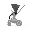 Σετ υφάσματα καροτσιού Cybex Platinum Priam Seat Pack Simply Flowers Grey