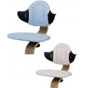 Μαξιλάρια διπλής όψης για καρέκλα Nomi Highchair Cushion Pale Blue - Sand