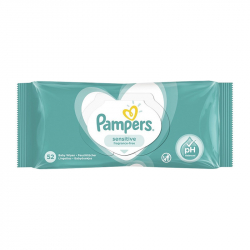 Pampers® μωρομάντηλα Sensitive 52 τεμάχια