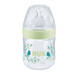 NUK® μπιμπερό Nature Sense+ με δείκτη ελέγχου θερμοκρασίας 150 ml 0-6M