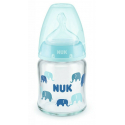 NUK® μπιμπερό First Choice+ με δείκτη ελέγχου θερμοκρασίας 120 ml 0-6M
