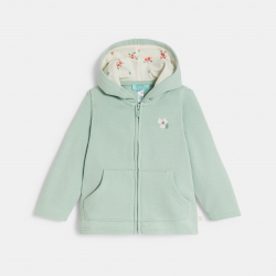 Obaibi Φούτερ με κουκούλα από χνουδωτό ύφασμα για μωρά κοριτσάκια