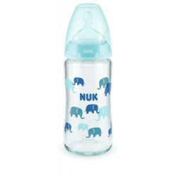 NUK® μπιμπερό First Choice+ με δείκτη ελέγχου θερμοκρασίας 240 ml 0-6M