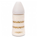 Suavinex μπιμπερό Haute Couture Natural με θηλή Round 270ml 0m+(1τμχ)