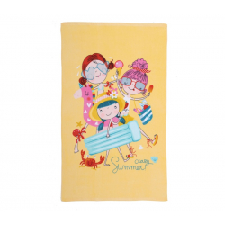 Πετσέτα θαλάσσης Nef Nef Crazy Summer Girls 70x120 cm