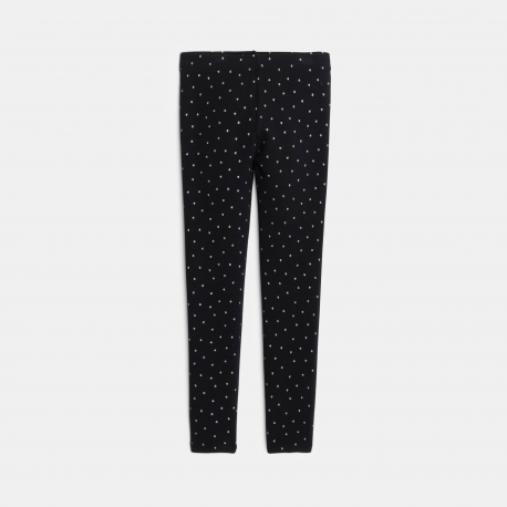 Okaidi Κολάν ζεστό με τυπωμένα σχέδια μαύρο για κορίτσια