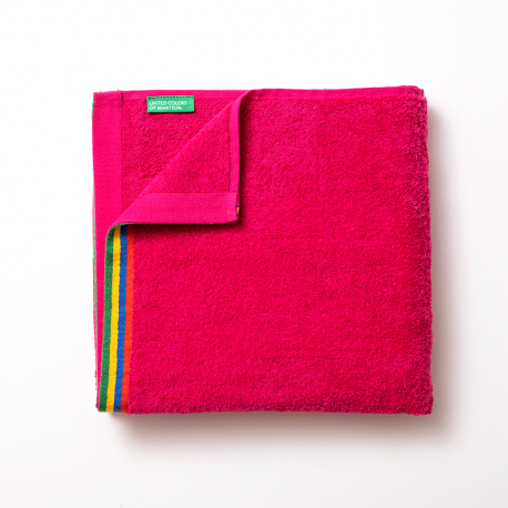 Πετσέτα θαλάσσης Benetton kids Ροζ 70x140 cm