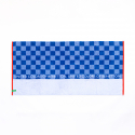Πετσέτα θαλάσσης Benetton kids Blue Squares 70x140 cm