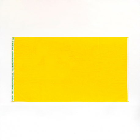 Πετσέτα θαλάσσης Benetton Rainbow Κίτρινο 90x160 cm