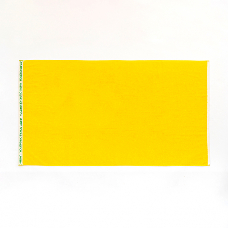 Πετσέτα θαλάσσης Benetton Rainbow Κίτρινο 90x160 cm