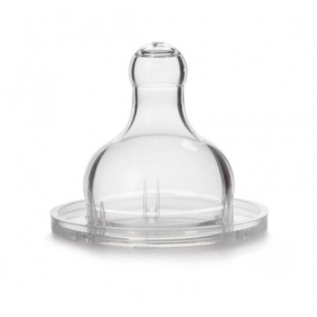 Suavinex μπιμπερό Bee Yellow με θηλή Round ρυθμιζόμενης ροής 270ml 0m+ (1τμχ)
