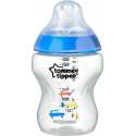 Μπιμπερό Tommee Tippee Closer to nature αργής ροής 260 ml 0M+, σετ των 2