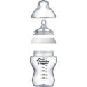 Μπιμπερό Tommee Tippee Closer to nature αργής ροής 260 ml 0M+, σετ των 2
