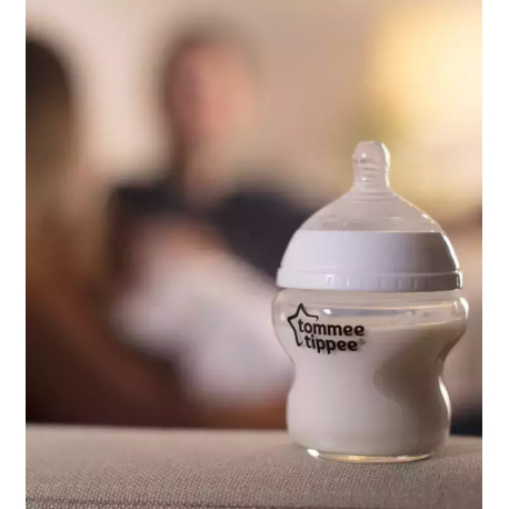 Tommee tippee μπιμπερό Closer to nature αργής ροής 150ml 0m+ (1τμχ)