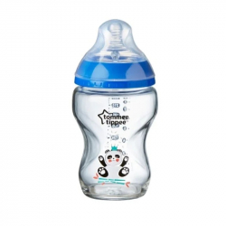 Tommee tippee μπιμπερό Closer to nature αργής ροής 250ml 0m+ (1τμχ)