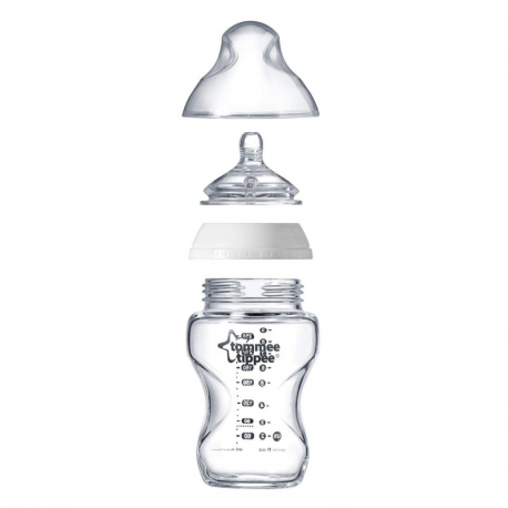 Tommee tippee μπιμπερό Closer to nature μέτριας ροής 340 ml 3m+ (1τμχ)