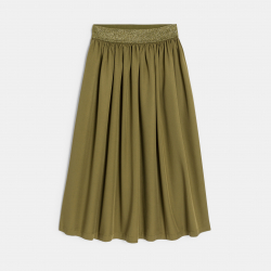 Okaidi Φούστα πλισέ για κορίτσια χακί