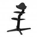Καρέκλα φαγητού Nomi Black με ξύλινη βάση Stem Basic Oak - Beach Black