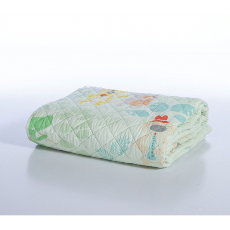 Κουβερλί μονό microfiber Nef-Nef Homeware Jungle Music 180x240 cm