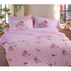 Κουβερλί μονό microfiber Nef-Nef Homeware Welcome To India 180x240 cm