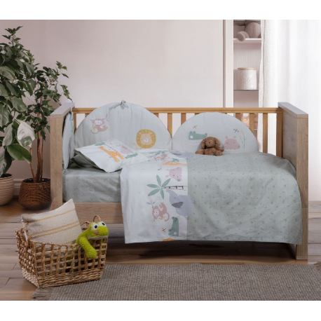 Σεντόνια κούνιας 3τμχ Nef-Nef Homeware Savana