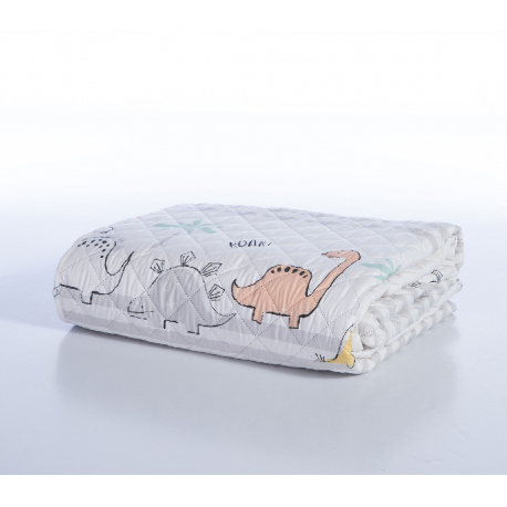 Κουβερλί μονό microfiber Nef-Nef Homeware Dinosaur Art 180x240 cm