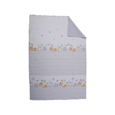 Κουβερλί μονό microfiber Nef-Nef Homeware Dinosaur Art 180x240 cm