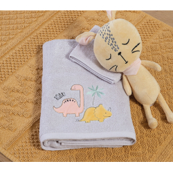 Παιδικές πετσέτες 2τμχ Nef-Nef Homeware Dinosaur Art