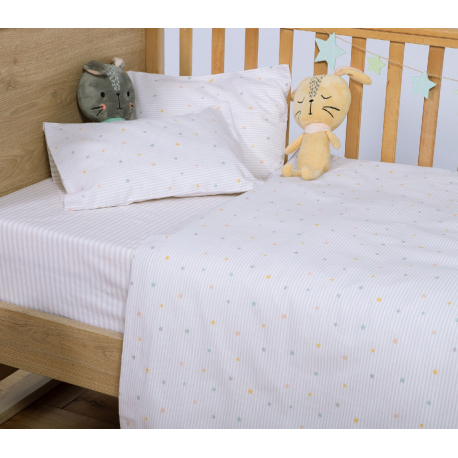 Σεντόνια κούνιας 3τμχ Nef-Nef Homeware Happy