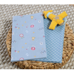 Σεντόνια λίκνου 2τμχ Nef-Nef Homeware Super Boy