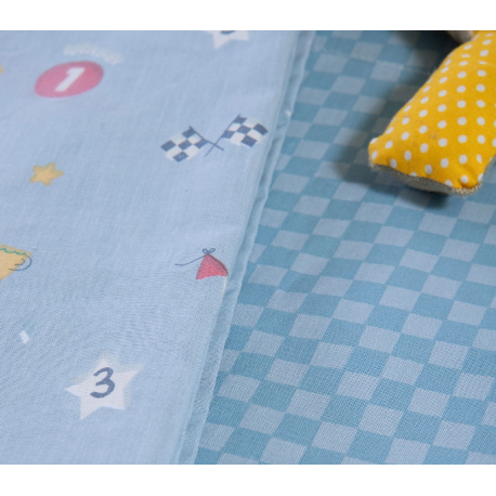 Σεντόνια λίκνου 2τμχ Nef-Nef Homeware Super Boy