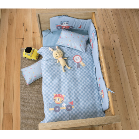 Κουβέρτα πικέ αγκαλιάς Nef-Nef Homeware Super Boy 80x110 cm