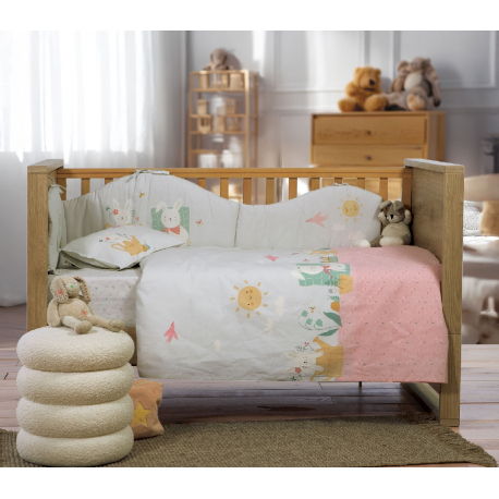 Σεντόνια κούνιας 3τμχ Nef-Nef Homeware Pic Nic Together