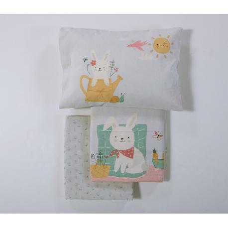 Σεντόνια κούνιας 3τμχ Nef-Nef Homeware Pic Nic Together