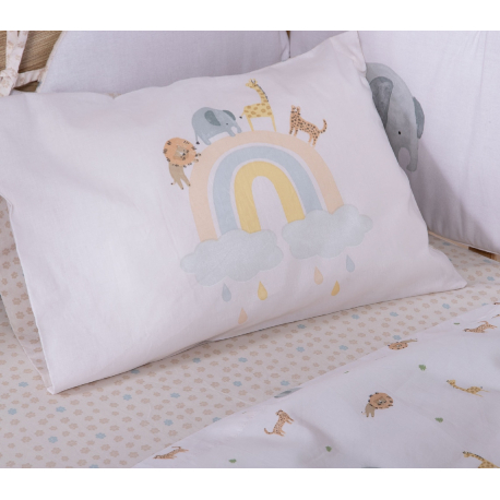 Σεντόνια κούνιας 3τμχ Nef-Nef Homeware Jungle In Motion