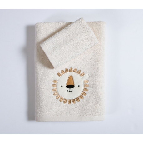 Βρεφικές πετσέτες 2τμχ Nef-Nef Homeware Jungle In Motion