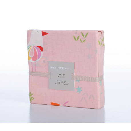 Σεντόνια μονά 3τμχ Nef-Nef Homeware Birds Mania