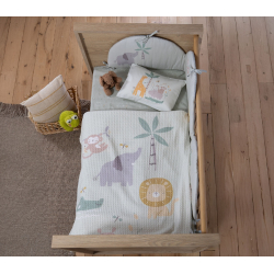 Κουβέρτα πικέ κούνιας Nef-Nef Homeware Savana 110x150 cm