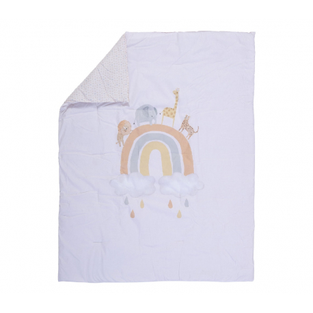 Κουβερλί κούνιας Nef-Nef Homeware Jungle In Motion 110x140 cm